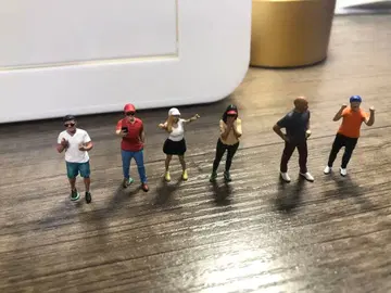 아메리칸 디오라마 1/64 피규어 파나틱스 레이스 팬