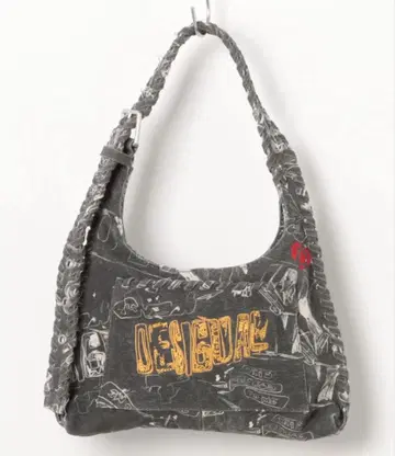 Desigual 그래피티 레터링 숄더백