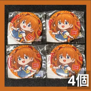 에반게리온 선샤인 시티 프린스 호텔 가챠 캔뱃지 아스카