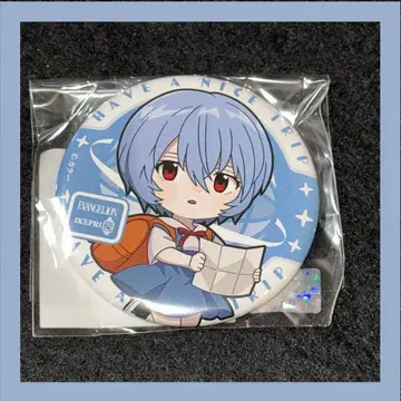 에반게리온 선샤인 시티 프린스 호텔 가챠 캔뱃지 아야나미 레이