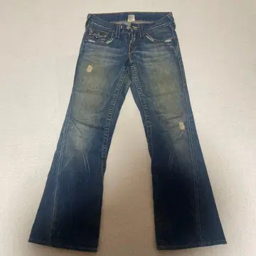 트루릴리젼 섹션 조이 부츠컷 데님