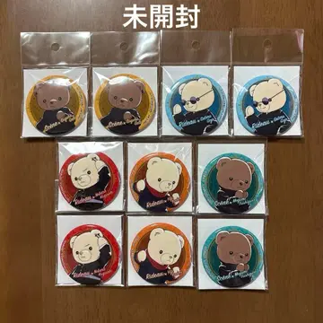 주술회전 극장 베어 캔뱃지 고죠, 게토, 이타도리, 후시구로, 쿠기사키