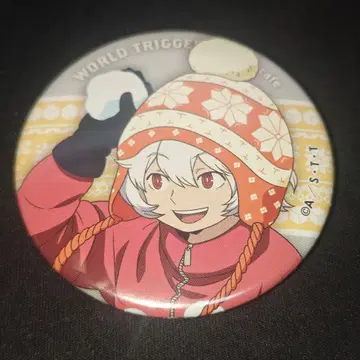 쿠가 유마 월드 트리거 animatecafe 출장소 캔뱃지 눈놀이