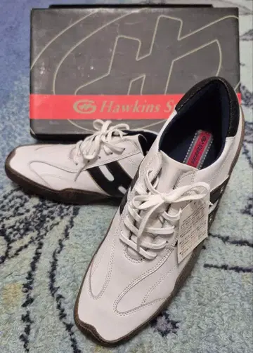미사용 새상품 호킨스 스포츠 드라이빙 슈즈 가죽 스니커즈 26.5cm