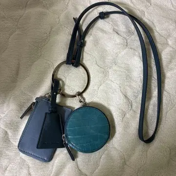 MAISON SPECIAL 비건 가죽 반지 멀티 케이스 블루