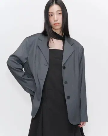 MISEKISEOUL Classicoverblazer CHARCOAL