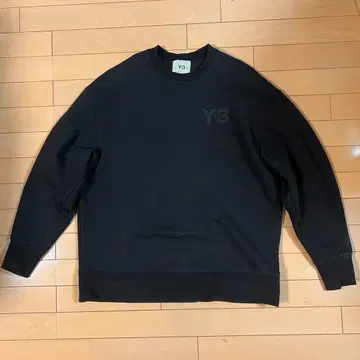 Y-3 블랙 맨투맨 M