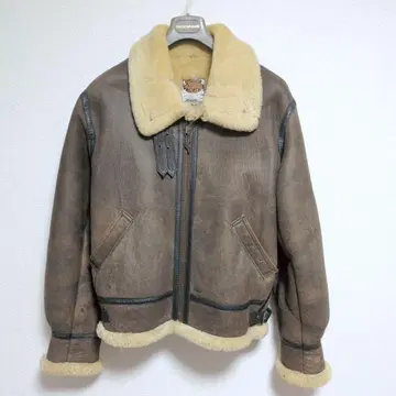 [레어] 할리데이비슨 B-3 플라이트 자켓 무스탕 38 양가죽
