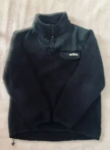 와일드 띵스 WT18310Y-NU 파일 플리스 풀오버 블랙 S