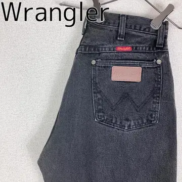 Wrangler 랭글러 W28 블랙 데님 하의 팬츠 블랙 9970