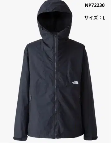 더 노스페이스 남성용 경량 후드 부착 컴팩트 자켓