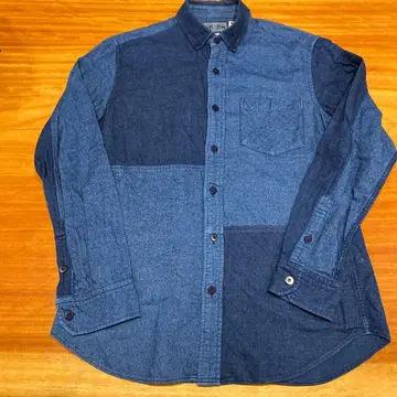 BLUE BLUE JAPAN 인디고 블루 긴팔 셔츠