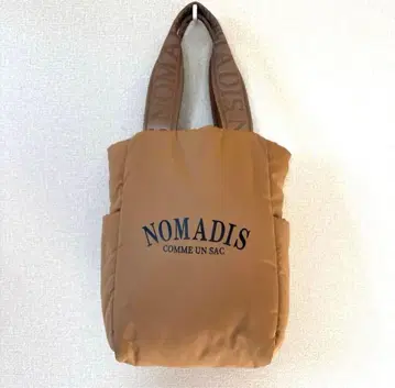NOMADIS/노마디스 별주 SAC PADDED 토트백 브라운