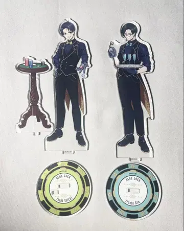 블루 록 아크릴 스탠드 2개 세트