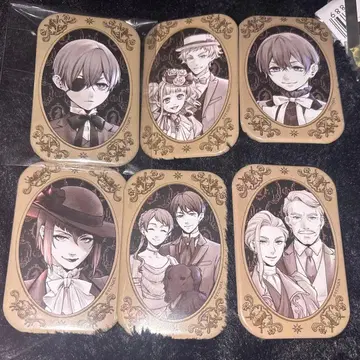 흑집사 black label 캔뱃지 rich black 시엘 도련님