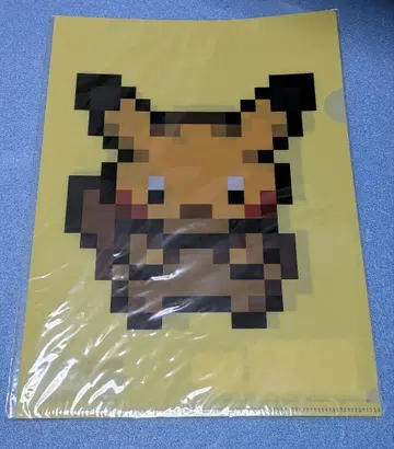 미사용 새상품 포켓몬 클리어 파일 피카츄 이세탄 한정