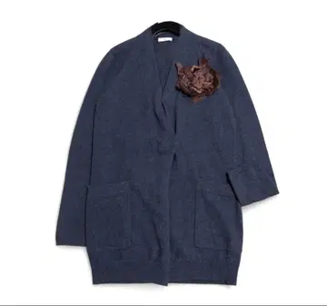 브루넬로쿠치넬리 BRUNELLO CUCINELLI 캐시미어 가디건 네이비