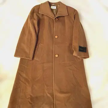 GRADE 캐시미어 브라운 롱 코트