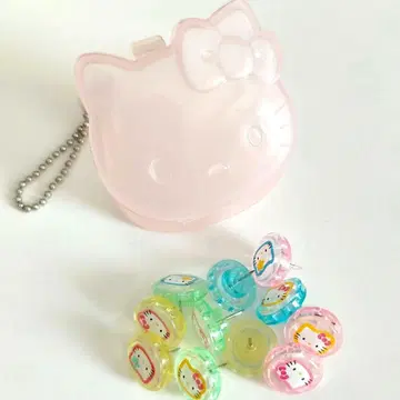 헬로키티 압정 세트 레트로