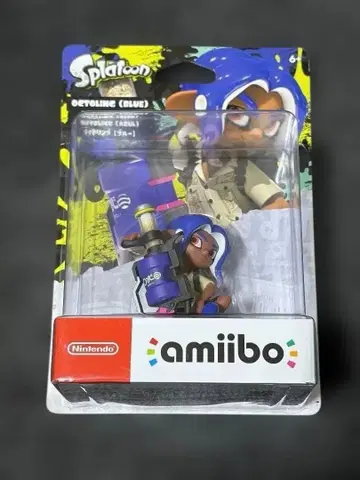 [ 미개봉 ] amiibo 옥토링 ( 블루 ) Splatoon 3