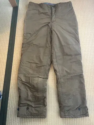 체코군 충전솜 밀리터리 팬츠