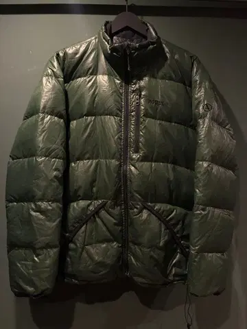 AIGLE 다운 자켓 L 사이즈 y2k 짧은 기장 테크 계열 00s