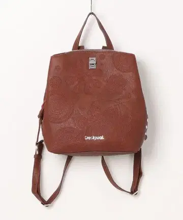 새상품 Desigual 브라운 엠보싱 백팩