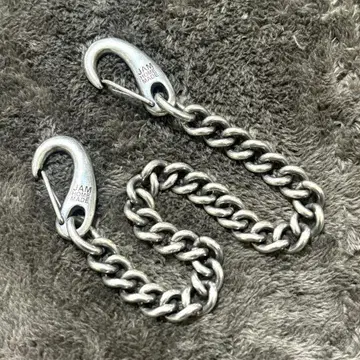 jam home made 마가타마 클래식 지갑 체인 실버