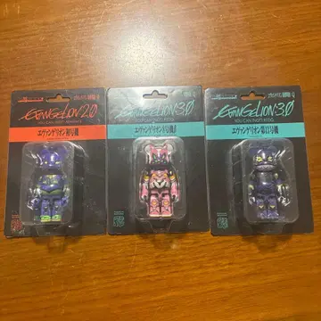 에반게리온 피규어 세트 베어브릭 초호기, 8호기, 13호기