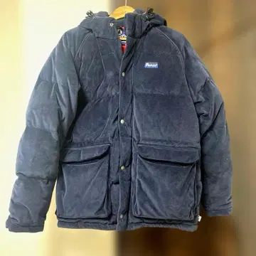 X-LARGE x Penfield 후드 부착 다운 자켓 M 네이비