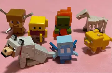 마인크래프트 마크 미니 피규어 7개 묶음 판매