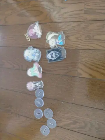 리제로 아크릴 키링 카드 타월