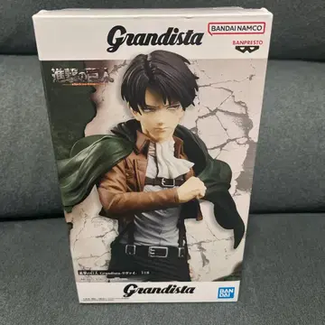 미사용 새상품 진격의 거인 리바이 그란디스타 피규어