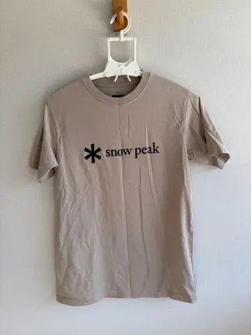 스노우피크 snow peak 티셔츠 상의 반팔 로고