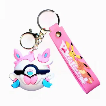 포켓몬 이브이 프렌즈 님피아 피규어 몬스터볼 키링