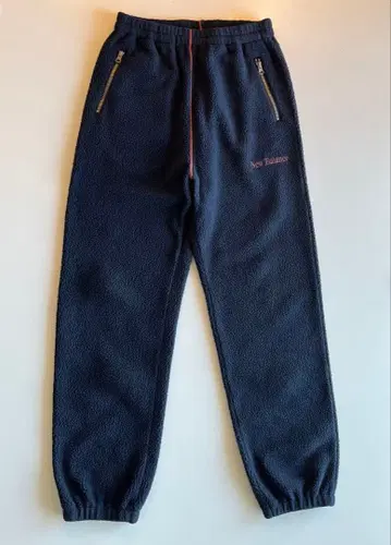 뉴발란스 AURALEE 네이비 플리스 팬츠 M 사이즈