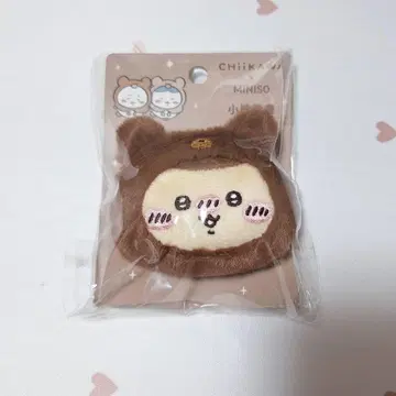 치이카와 miniso 밤만쥬 곰돌이 배지
