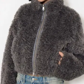 sly CURLED BOA BZ 컬 보아 블루종 겨울 의류 크리스마스