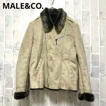 archive 스웨이드 느낌 자켓 블루종 퍼 시크 스타일 Y2K 그런지