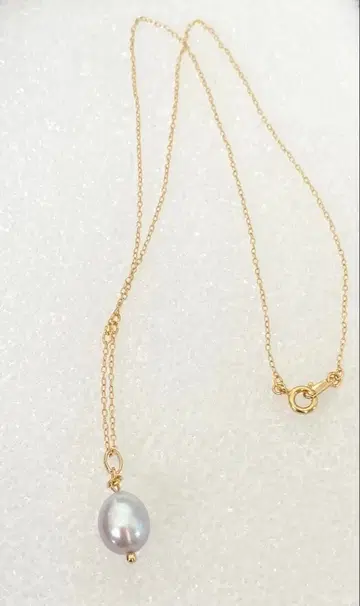진주 펜던트 목걸이