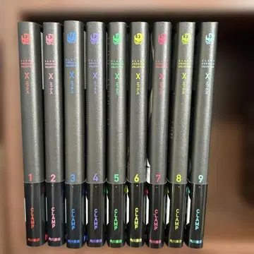 CLAMP X 9권 세트 + 엽서
