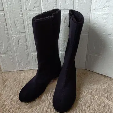 ellesse 스웨이드 느낌 어그 부츠 23cm