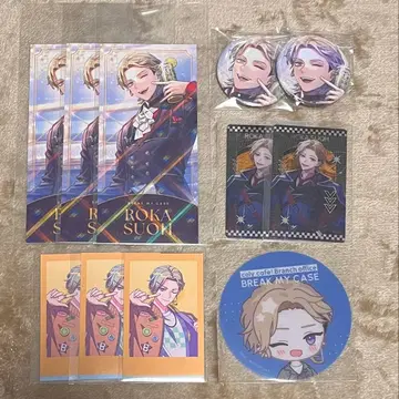 블레이크 마이 케이스 블마 스오 1주년 캔뱃지 책갈피 포토 카드 AGF