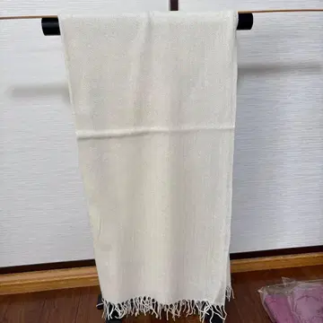 카미샤 100% 스톨 화이트