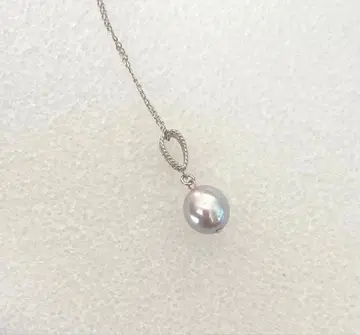 진주 펜던트 목걸이 조정 가능