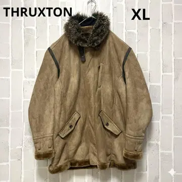 archive 스웨이드 느낌 자켓 블루종 퍼 시크 스타일 그런지 Y2K