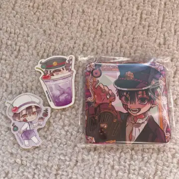 지박소년 하나코 군 뮤지엄 캔뱃지 캬라드리 콜라보 프레이크 씰 츠카사