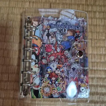 바스락 노트 바인더 씰북 킹덤하츠 A7