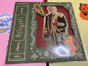 SEVENTEEN 시즌 그리팅 팝업 카드 에스쿱스