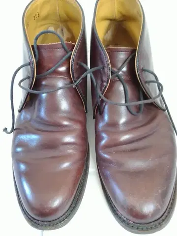 리갈 브라운 가죽 처카 부츠